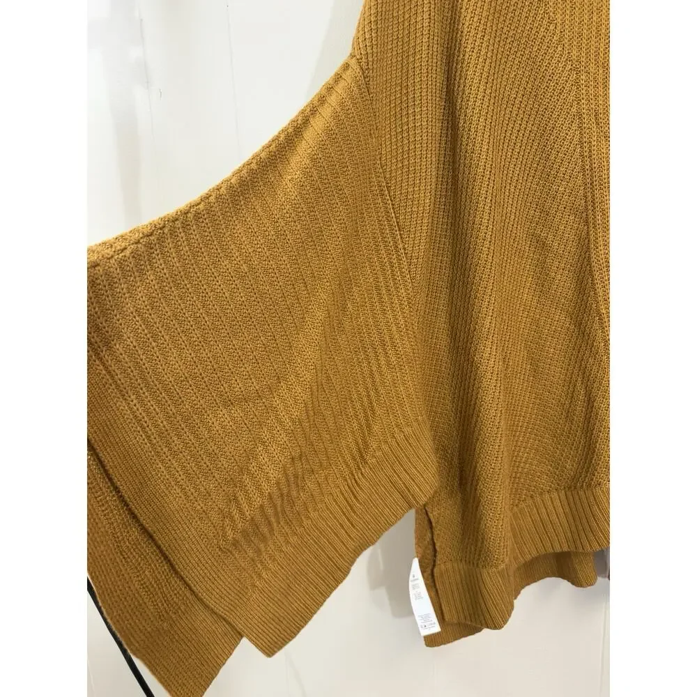 Lululemon Softer Still Wrap – Spiced Bronze Brown – Cashmere Blend Size M/L